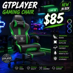 GTPLAYER GAME CHAIR NEW