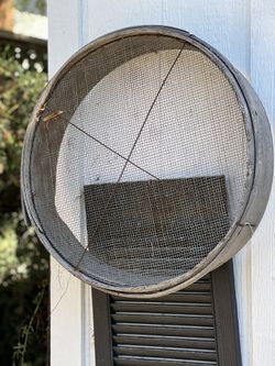 Antique French Wine Grape Sifter
