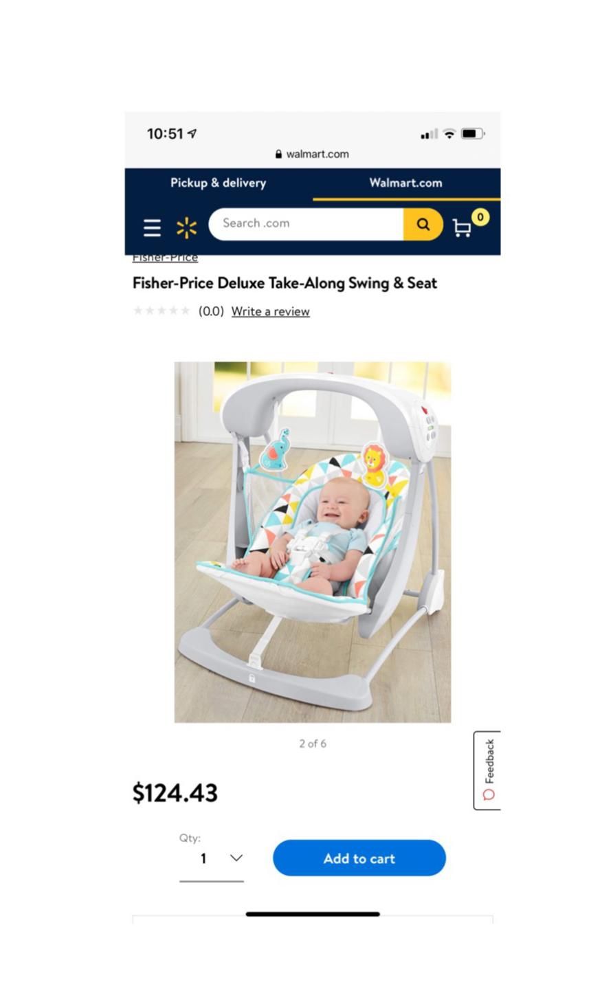 Fisher Price Swing Deluxe 60 Obo