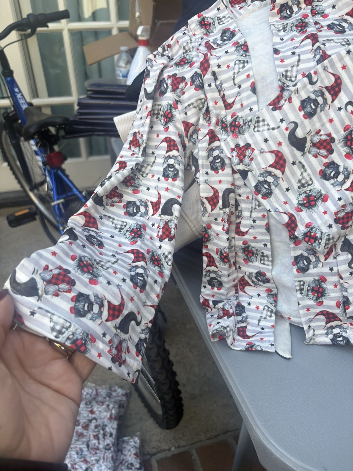 Take All 6pcs For The Kids Christmas Robe Cardigane