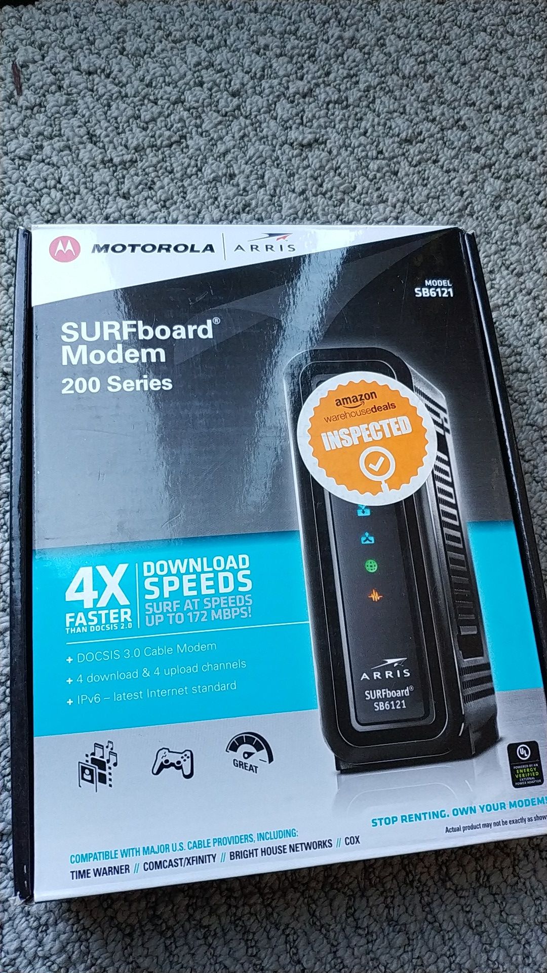 Cable modem surfboard sb6121 Motorola arris