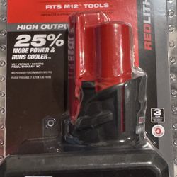 Milwaukee M12 5.0 Battery 