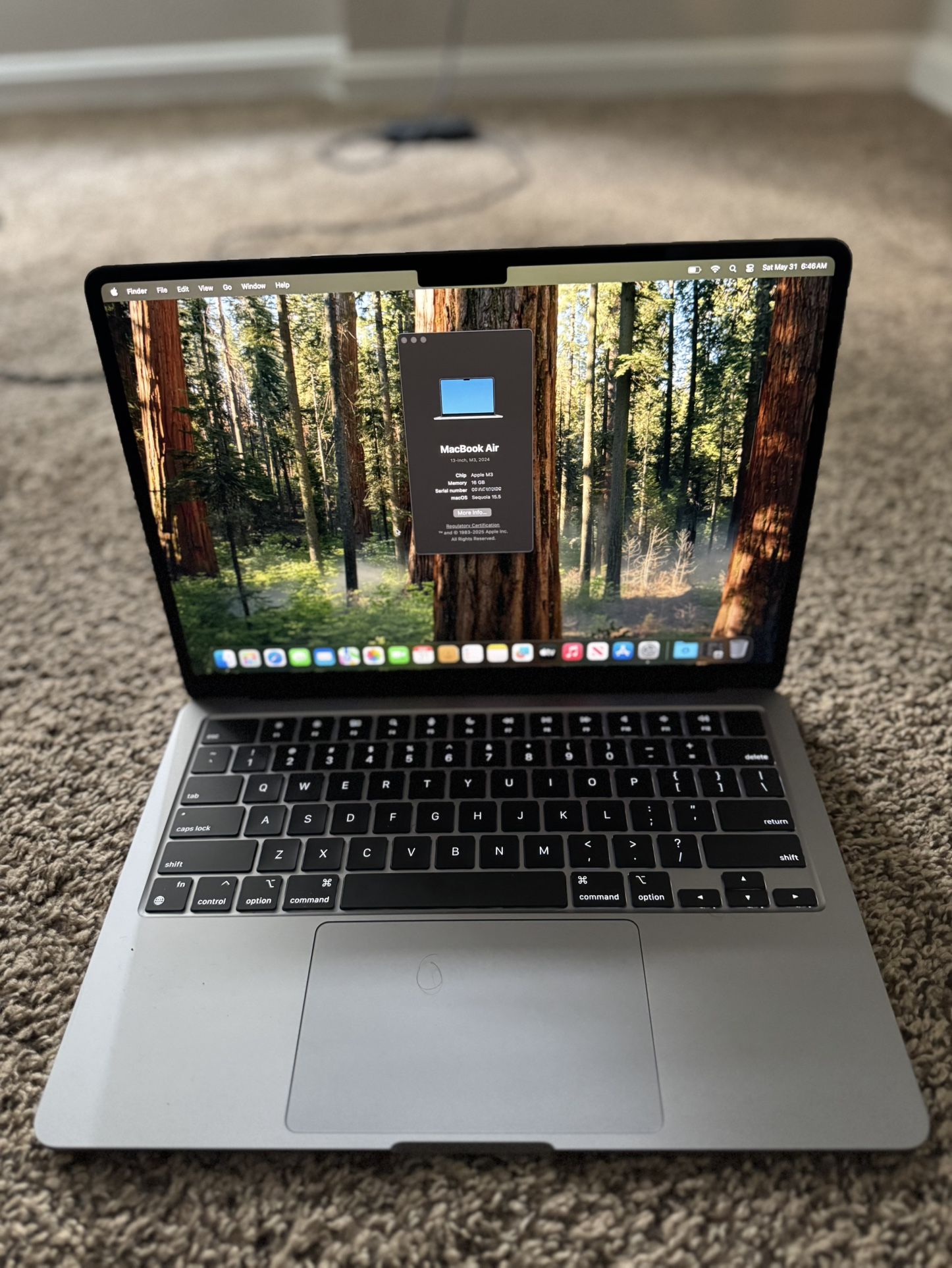 MacBook Air M3 2024 16 Gb