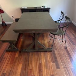 Large Extending Dining Table