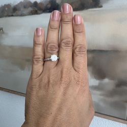1.5 VS2 Natural Diamond Engagement Ring 