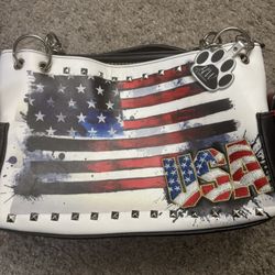 American Flag purse 