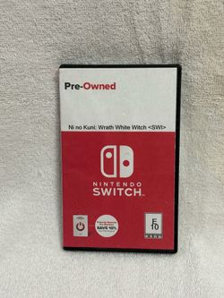 Nintendo Switch Ni No Kuni: Wrath White Witch game