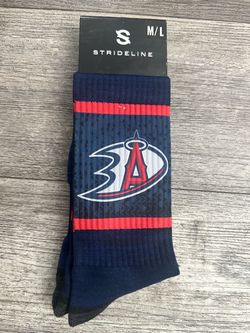 Strideline Anaheim Ducks x Anaheim Angels Navy Blue Socks M/L