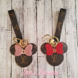 LoVe Mini Mouse Keychain