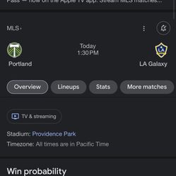 Timbers Tickets Vs La Galaxy 