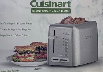Cuisinart Custom Select 2-Slice Toaster (Model RBT-1200PC)