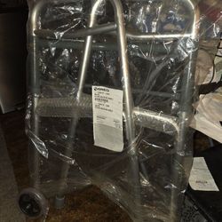 BREG FOLDING WALKER With Wheels 