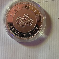 1 oz Silver Round - PAMP Buffalo