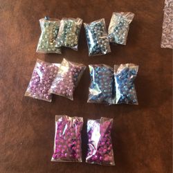 10 Packages of Beads