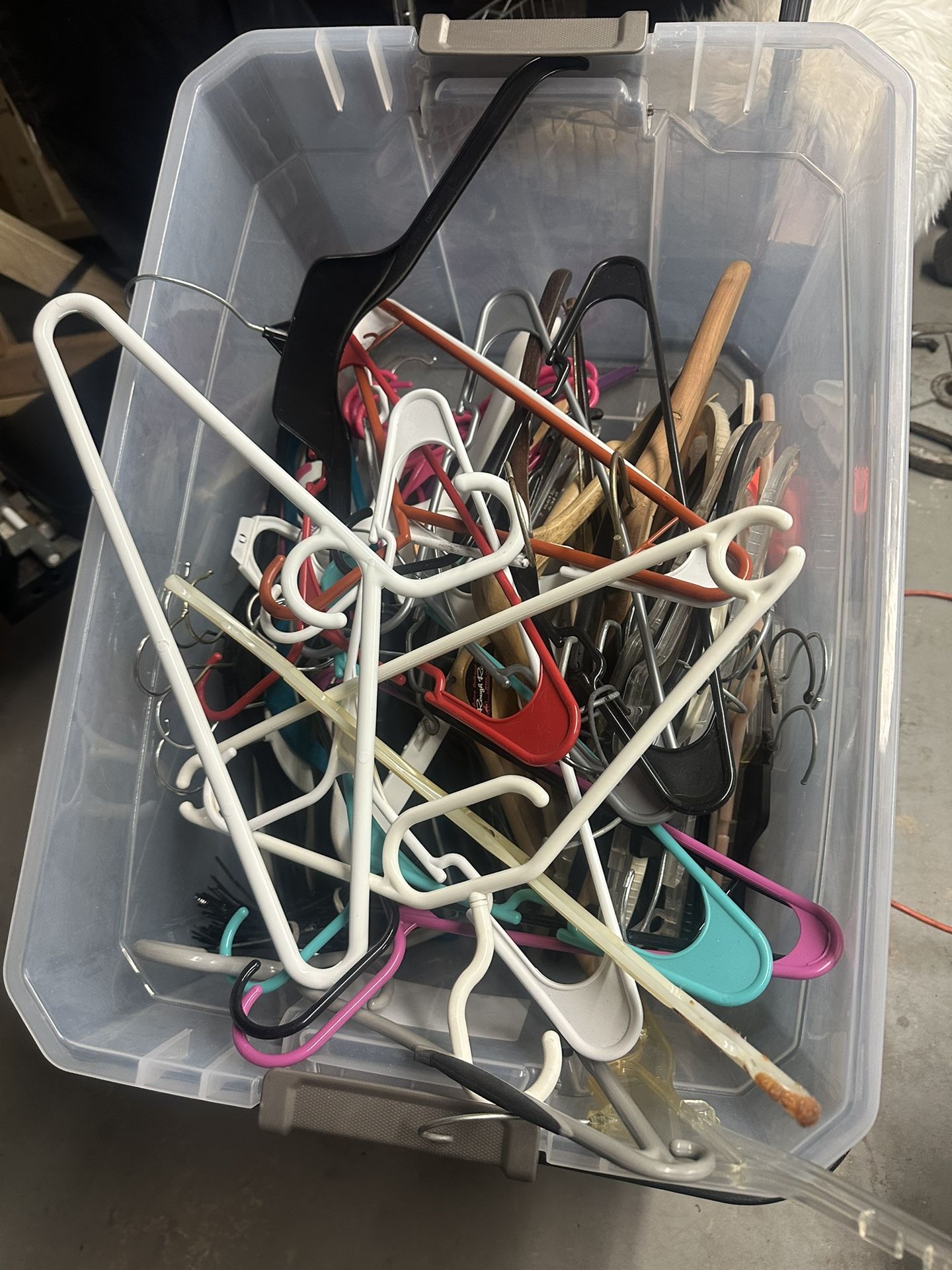 Assortment Of Coat Hangers