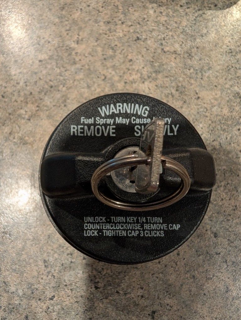 Gas Cap Lock With key
