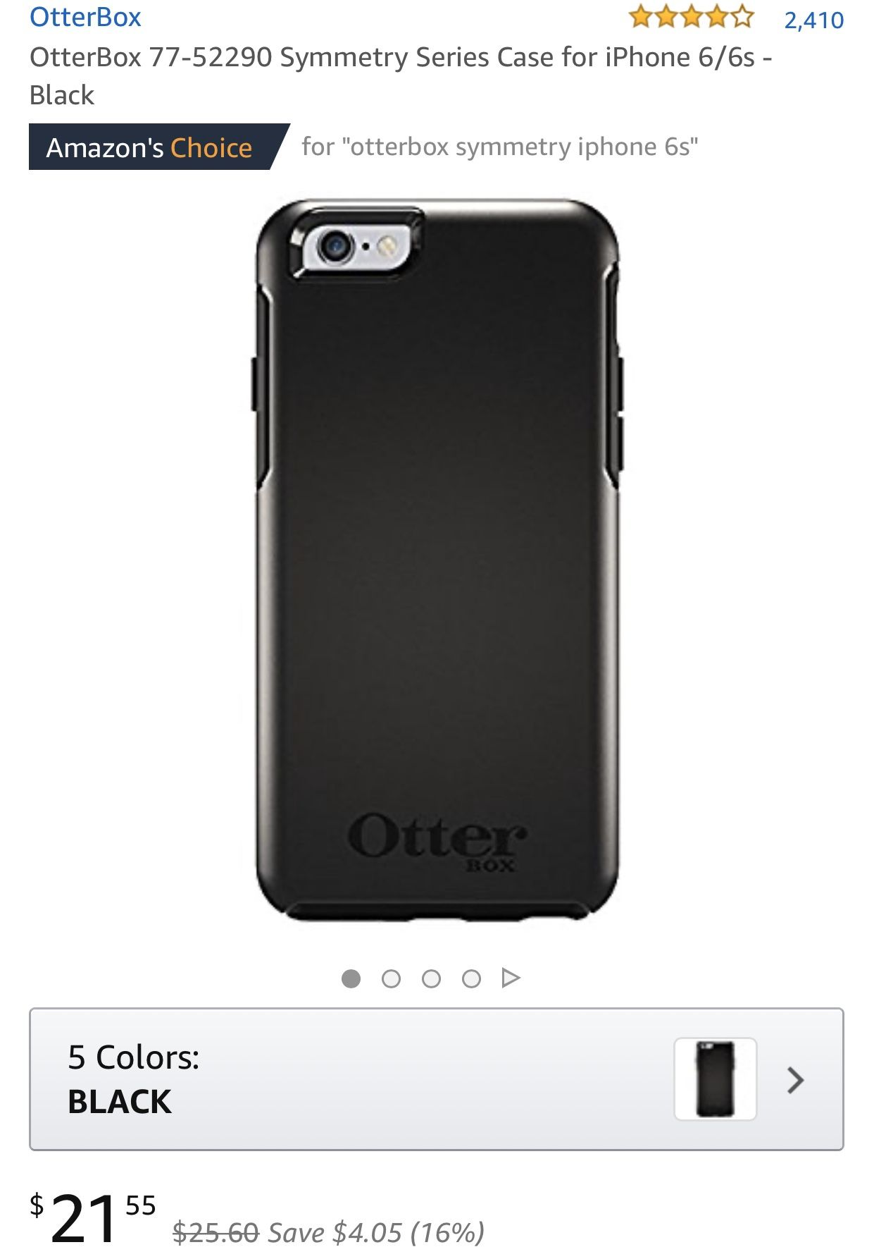 OTTERBOX iPhone 6 Plus Symmetry Series Case