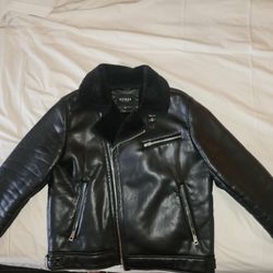 Vintage Guess Leather Jacket 