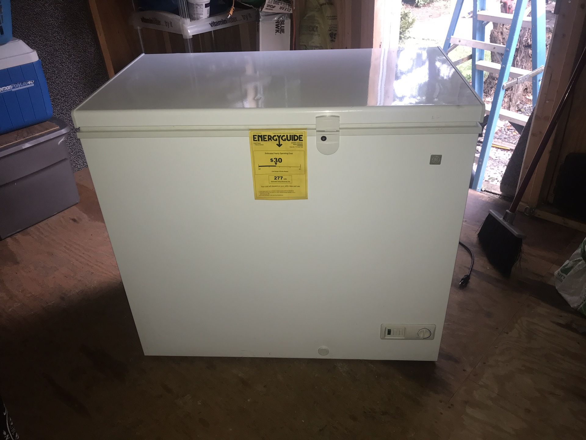 GE chest freezer