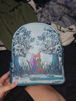 Loungefly Forest Love Robin Hood mini backpack