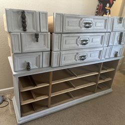 Wood dresser