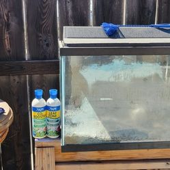 20G Aquarium + Supplies