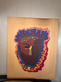 Vintage signed painting
