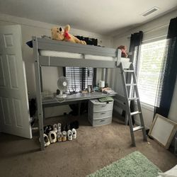 Bunk Bed With Desk