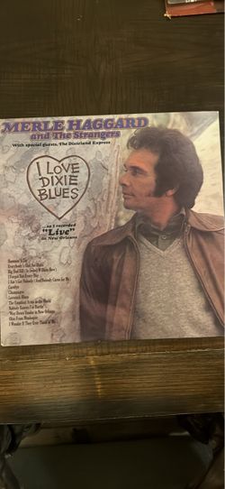 Merle Haggard I Love Dixie Blues Vinyl LP