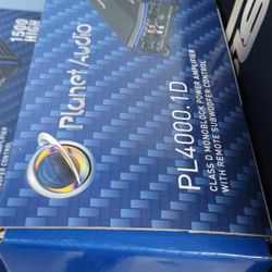 Planet Audio 4000 Mono Amplifier 