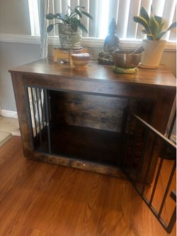 Furniture Dog Crate for Large Dogs up to 60 lbs