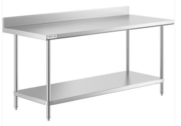 30x72 Stainless Steel Work Table