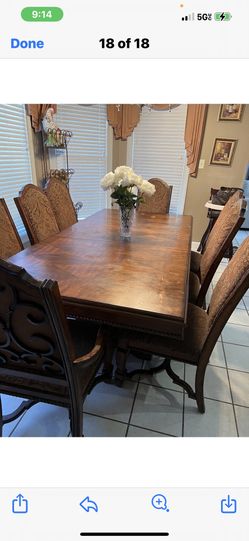 Table And 8 Chairs
