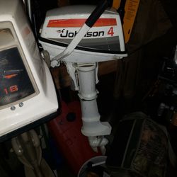 1978 4hp Johnson Seahorse 