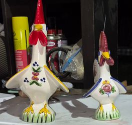 Hand painted Barcelos Roosters