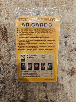Nintendo 3DS AR Cards (SEALED)