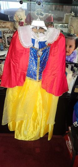 Snow White Costume Sz 7/8 Little Girls (From DisneyPark Castle Collection)
