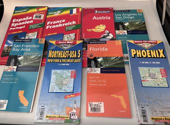 8 Maps High Quality Glossy