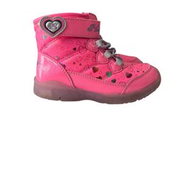 Pink Girls Sketchers light up sneakers Size 8