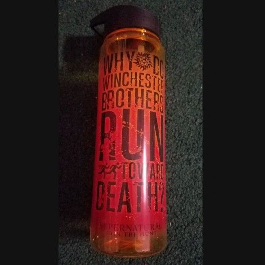 Supernatural water bottle