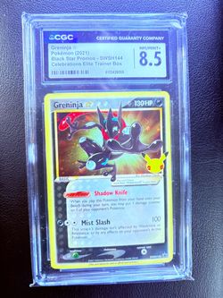Greninja SWSH144 CGC 8.5 NM/Mint+ Pokémon Card