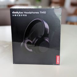Lenovo thinkplus TH10 Bluetooth Or Wired Headphones. BRAND NEW NEVER OPENED Sealed Box!!!! 