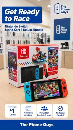 Nintendo Switch - Pack Mario Kart 8 Deluxe (Nuevo) - ¡Prepárate para correr! ¡Juego de Mario incluido!