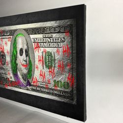 Canvas wall decoration 30”x42”. Brand new we can make it in different sizes, from 4.5”x4.5” to 30”x66”, Wood frame and sprayed with glossy clear coat