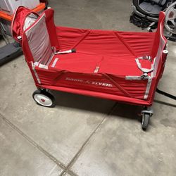 Radio Flyer Cart With Shade 
