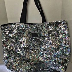 VS PINK Large Sequin Tote