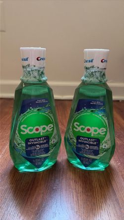 1 Liter Scope Crest Mouthwash FRESH MINT