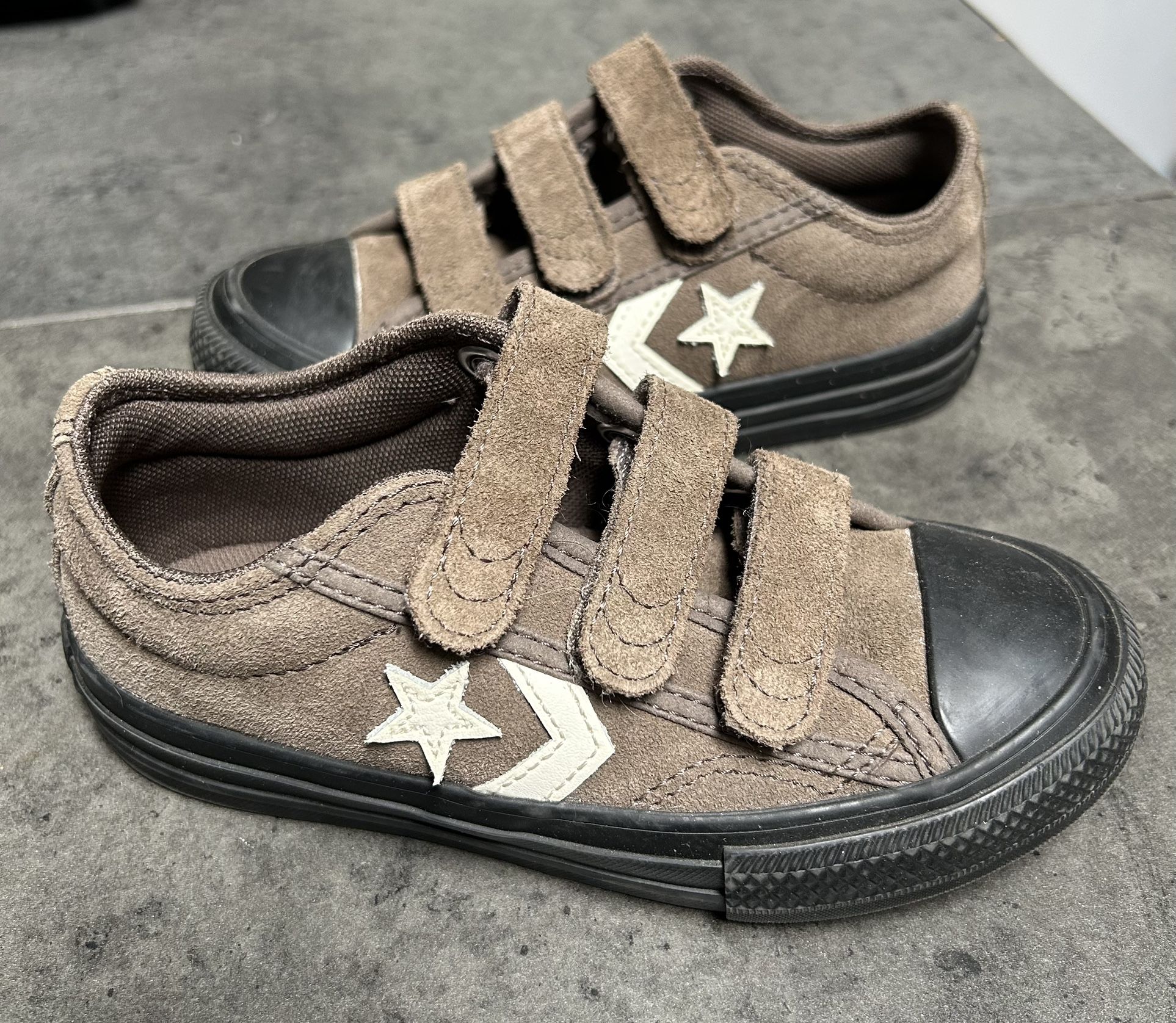 Converse Star Player Easy On Suede Shoes Little Kids Size 10.5C