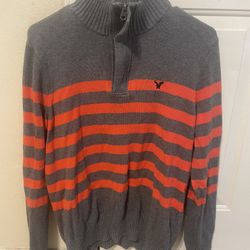 American Eagle Men’s Sweater Gray