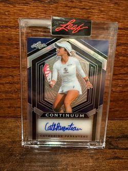 Catherine Parenteau Autograph Pickleball Card